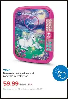Baśniowy pamiętnik na kod zabawka interaktywna Vtech