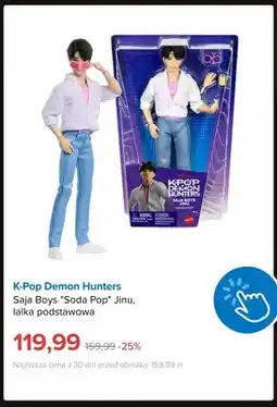 Smyk Lalka podstawowa K-Pop Demon Hunters Saja Boys Soda Pop Jinu Mattel oferta