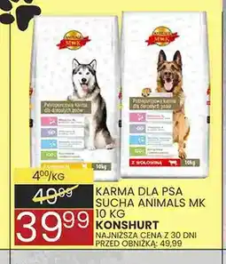 Wafelek Karma dla psa sucha z drobiem Animals MK oferta