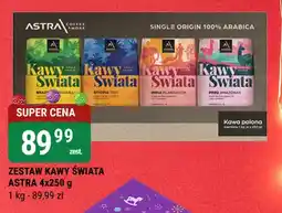 bi1 Kawa mielona Zestaw kawy świata Astra 4-pak oferta