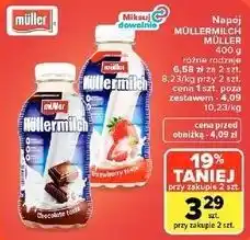 Carrefour Market Napój Müllermilch Müller oferta