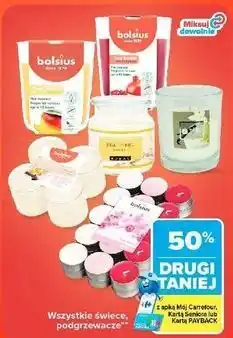 Carrefour Market Wszystkie świece, podgrzewacze Bolsius oferta