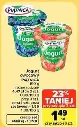 Carrefour Market Jogurt owocowy Piątnica oferta