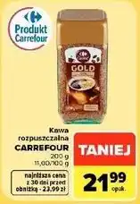 Carrefour Market Kawa rozpuszczalna CARREFOUR Gold oferta