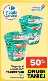 Carrefour Market Vegangurt kokosowy Carrefour oferta