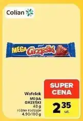 Carrefour Market Wafelek Mega Grześki oferta