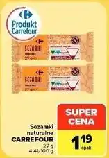 Carrefour Market Sezamki naturalne Carrefour oferta