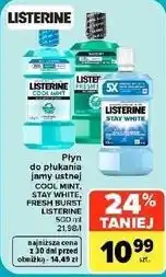 Carrefour Market Płyn do płukania jamy ustnej Listerine oferta