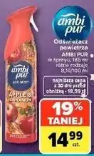 Carrefour Market Odświeżacz powietrza Ambi Pur w sprayu oferta