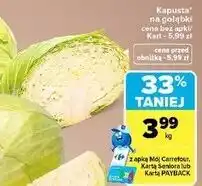 Carrefour Market Kapusta na gołąbki oferta