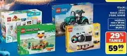 Carrefour Market Klocki LEGO (różne zestawy, m.in. 10447, 31147, 21585, 60498) oferta