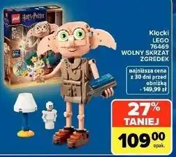 Carrefour Market Klocki LEGO 76469 Harry Potter Wolny Skrzat Zgredek oferta