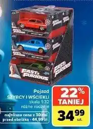 Carrefour Market Pojazd Szybcy i wściekli Fast & Furious, skala 1:32 oferta