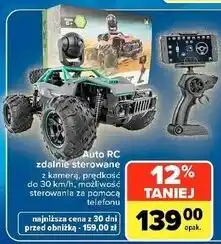 Carrefour Market Auto RC zdalnie sterowane z kamerą oferta