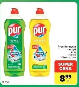 Carrefour Market Płyn do mycia naczyń PUR oferta