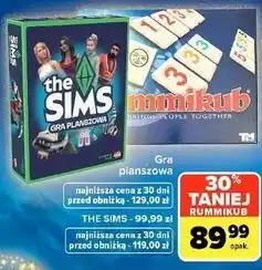 Carrefour Market Gra planszowa Rummikub, The Sims oferta