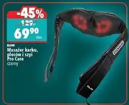 Biedronka Masażer karku, pleców i szyi Pro Care czarny BLOW oferta