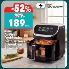 Biedronka Hoffen Air Fryer Frytkownica beztłuszczowa z okienkiem oferta