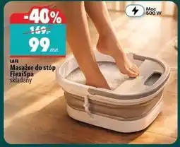 Biedronka Masażer do stóp FlexiSpa składany LAFE oferta
