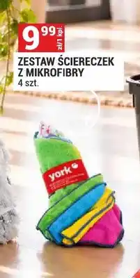 Merkury Market Zestaw ściereczek z mikrofibry 4 szt. York oferta