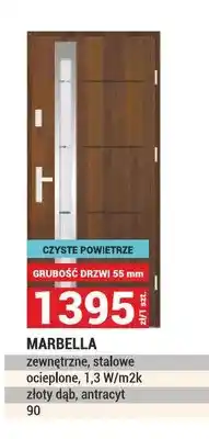Merkury Market Drzwi zewnętrzne stalowe Marbella oferta