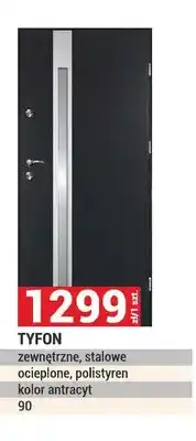 Merkury Market Drzwi zewnętrzne stalowe Tyfon oferta