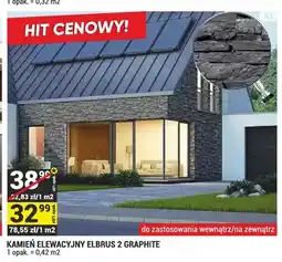 Merkury Market Kamień elewacyjny Elbrus 2 Graphite oferta