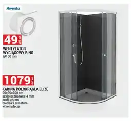 Merkury Market Kabina półokrągła Elize oferta