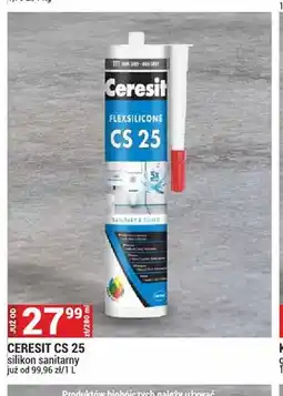Merkury Market Silikon sanitarny Ceresit Cs 25 oferta