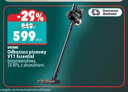 Biedronka Odkurzacz pionowy V11 Essential bezprzewodowy z akcesoriami Dreame oferta