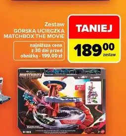 Carrefour Zestaw Górska Ucieczka Matchbox The Movie oferta