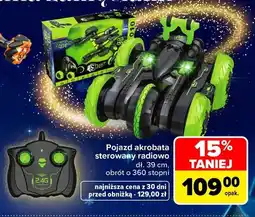 Carrefour Pojazd akrobata sterowany radiowo oferta
