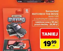 Carrefour Samochód Matchbox The Movie skala 1:64 z ruchomymi częściami oferta