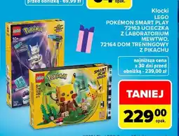 Carrefour Klocki LEGO Pokémon Smart Play 72163 Ucieczka z laboratorium Mewtwo oferta