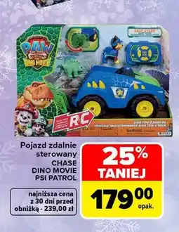 Carrefour Pojazd zdalnie sterowany Chase Dino Movie Psi Patrol oferta