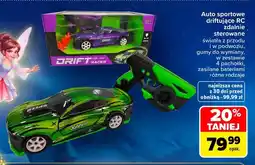 Carrefour Auto sportowe driftujące RC zdalnie sterowane oferta