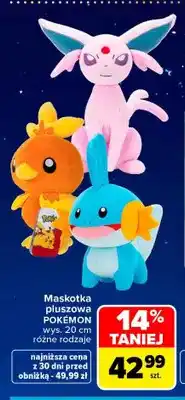 Carrefour Maskotka pluszowa Pokémon wys. 20 cm oferta