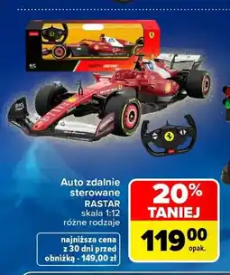 Carrefour Auto zdalnie sterowane Rastar skala 1:12 oferta