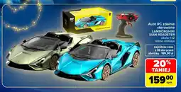 Carrefour Auto RC zdalnie sterowane Lamborghini Sian Roadster skala 1:12 oferta