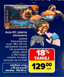 Carrefour Auto RC zdalnie sterowane pojazd futurystyczny oferta