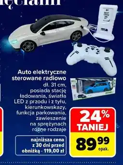 Carrefour Auto elektryczne sterowane radiowo oferta