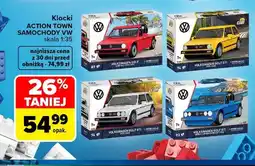 Carrefour Klocki Action Town samochody VW Cobi skala 1:35 oferta