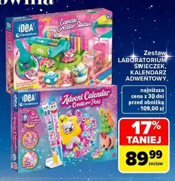 Carrefour Zestaw Laboratorium świeczek Clementoni oferta