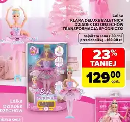 Carrefour Lalka Klara Deluxe baletnica Dziadek do orzechów transformacja spódniczki Barbie oferta