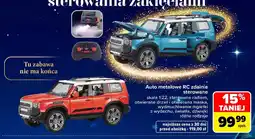 Carrefour Auto metalowe RC zdalnie sterowane skala 1:22 oferta