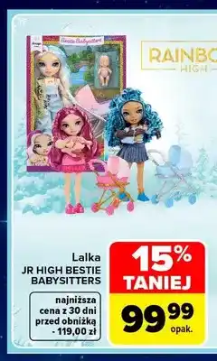 Carrefour Lalka Jr High Bestie Babysitters Rainbow oferta