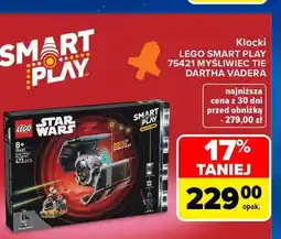 Carrefour Klocki LEGO Smart Play 75421 Myśliwiec TIE Dartha Vadera oferta