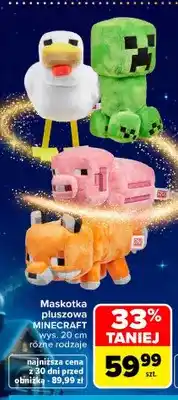 Carrefour Maskotka pluszowa Minecraft wys. 20 cm oferta