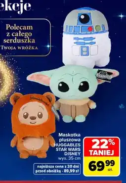 Carrefour Maskotka pluszowa Huggables Star Wars Disney oferta
