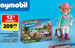 Carrefour Klocki samochód terenowy z przyczepą do przewozu koni Playmobil oferta